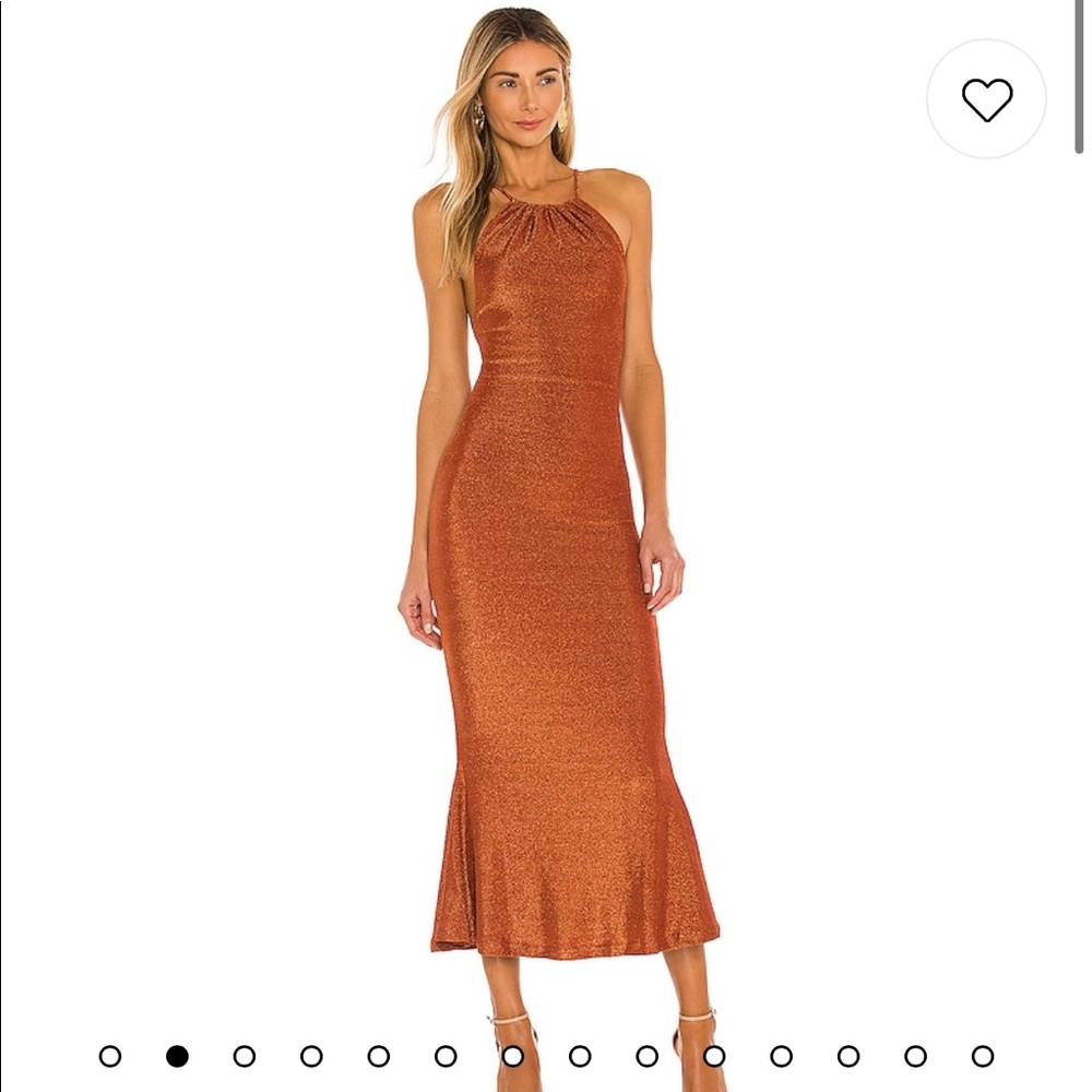 MISHA Greta Dress in Copper